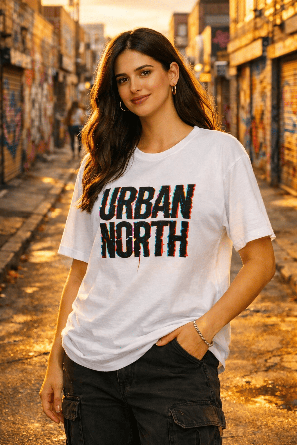 Camiseta Efecto Glitch