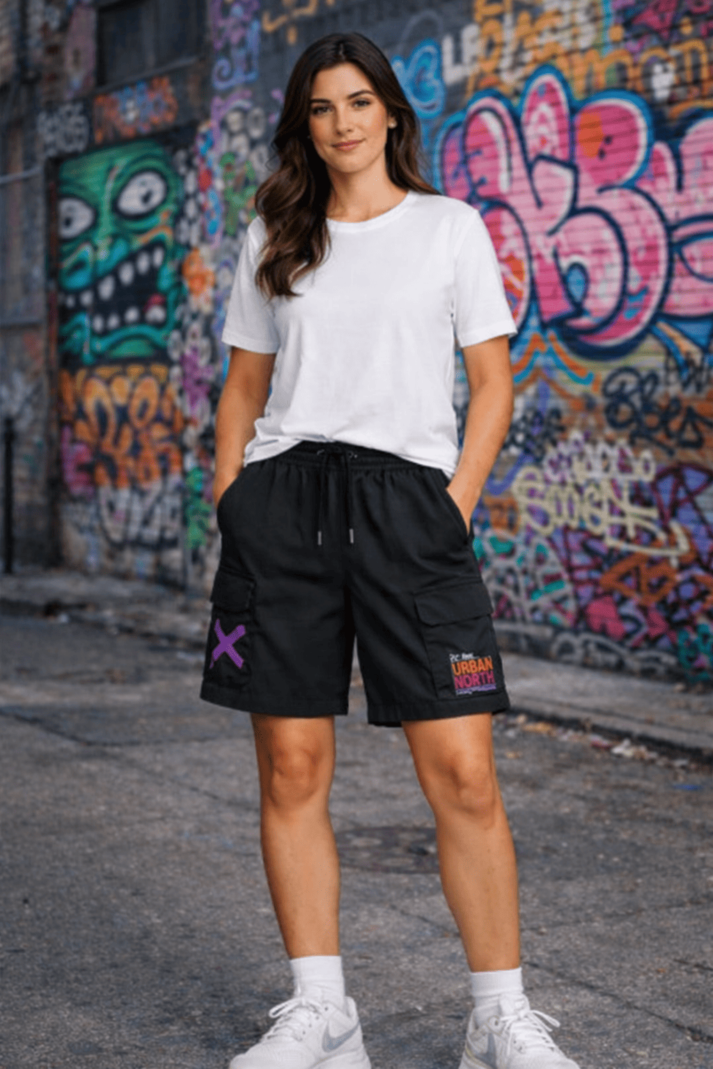 Pantalón cargo corto